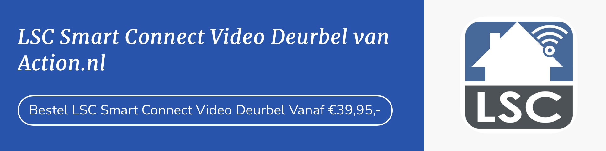 Lsc deurbel met camera